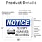 Signmission 12 in Height, 18 in Width, Vinyl Decal, Rectangle OS-2PACK-NS-D-1218-L-18186 - alternate 5